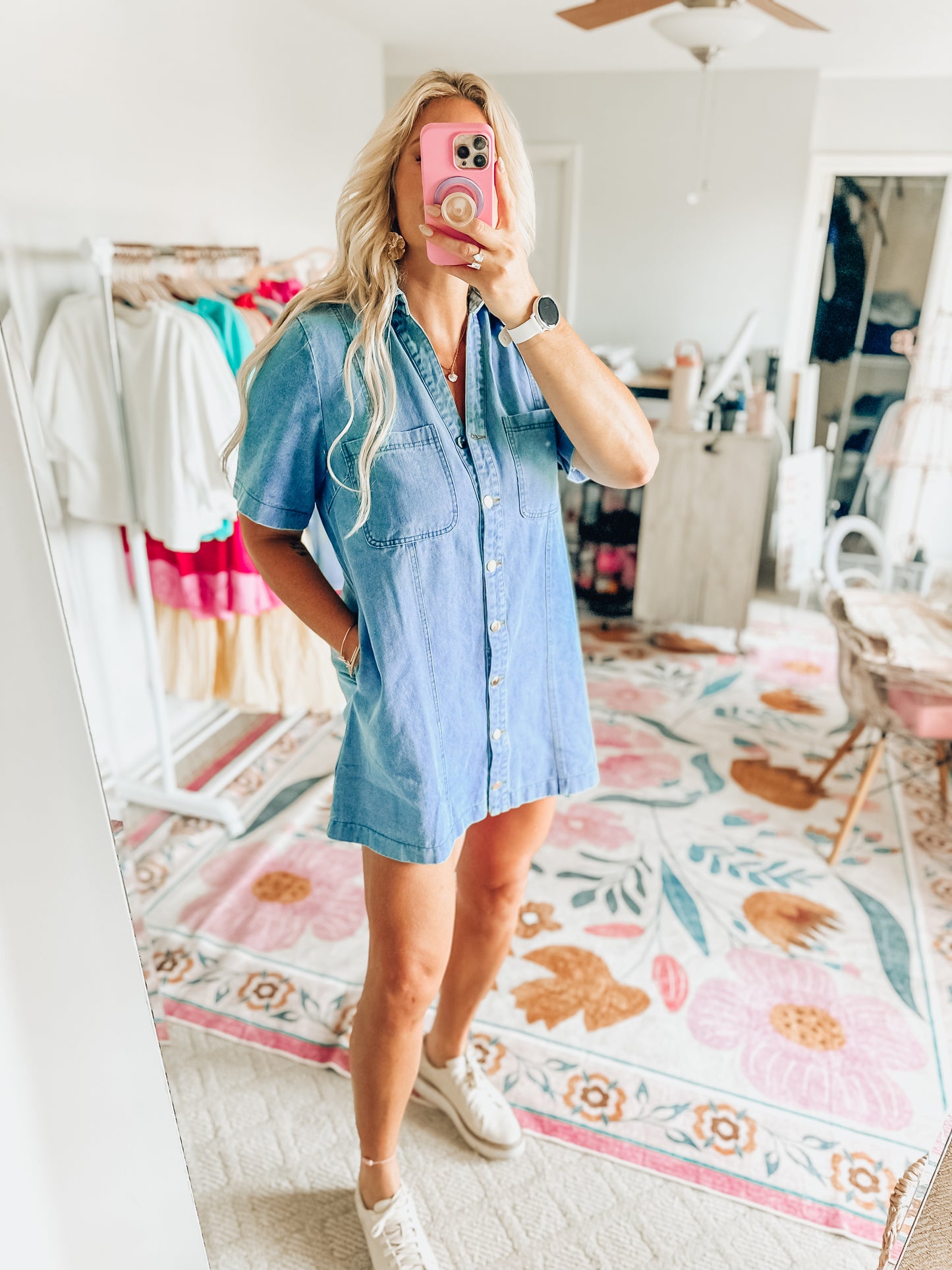 Easy Does It Denim Dress