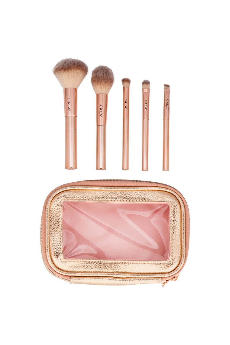 Rose Radiance 5 Pcs Brush Set