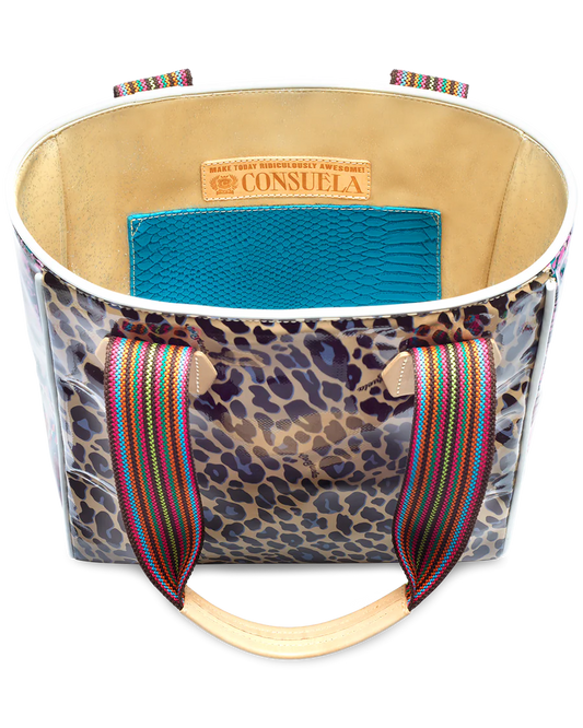Mel Classic Tote- Blue Jag