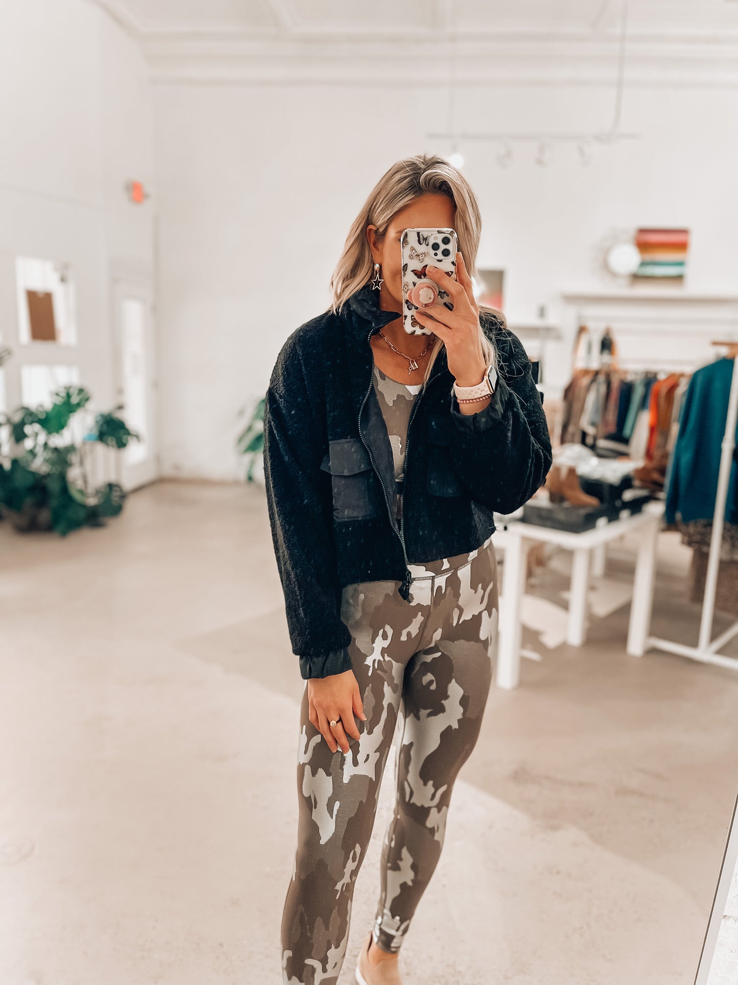 Stay Cozy Cropped Jacket