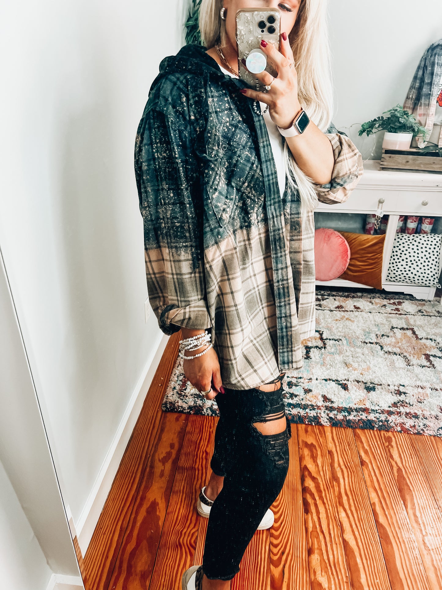 Harlow Hooded Flannel