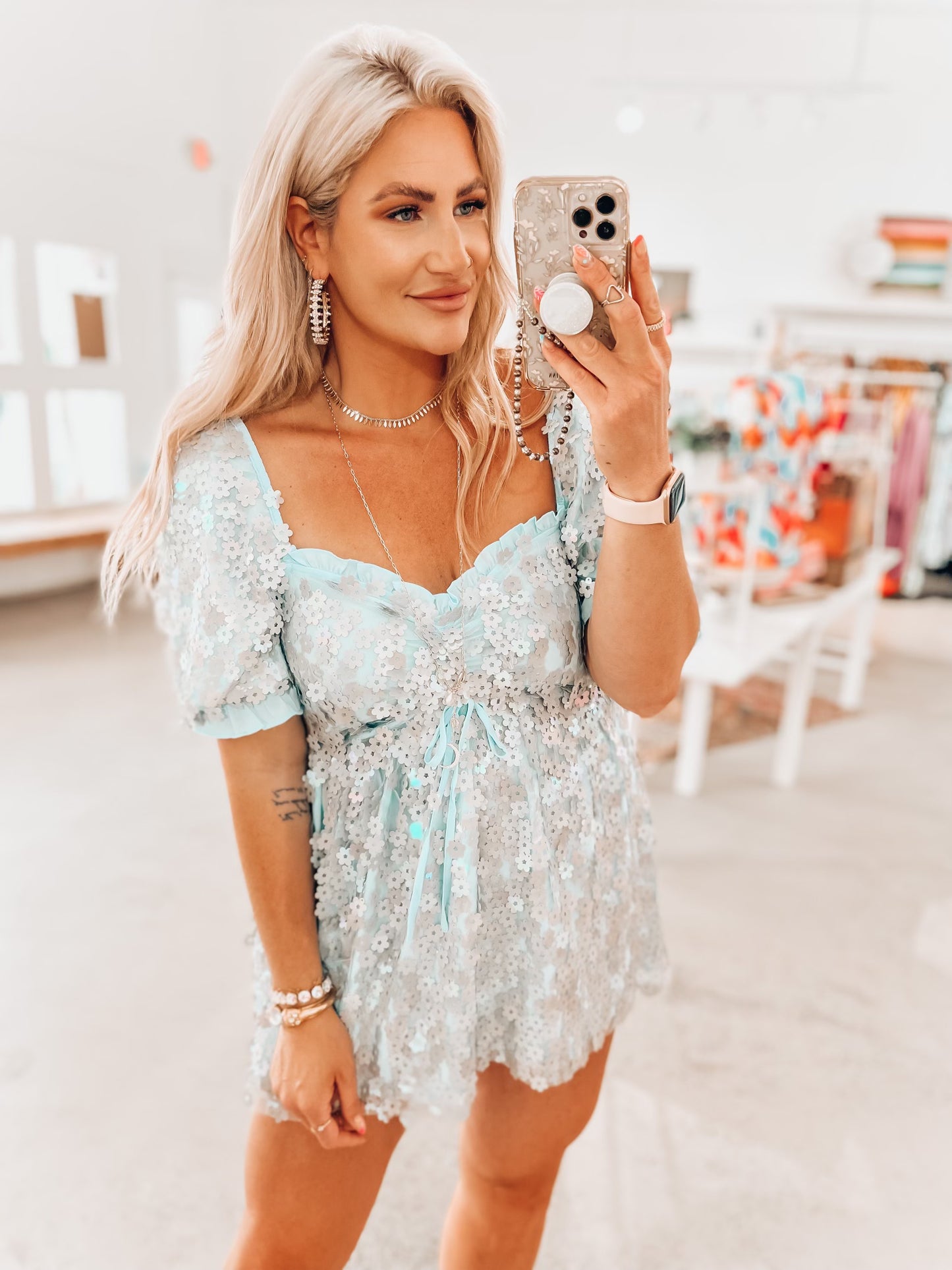 Colby Iridescent Dress