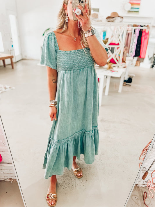 Matti Mineral Wash Dress