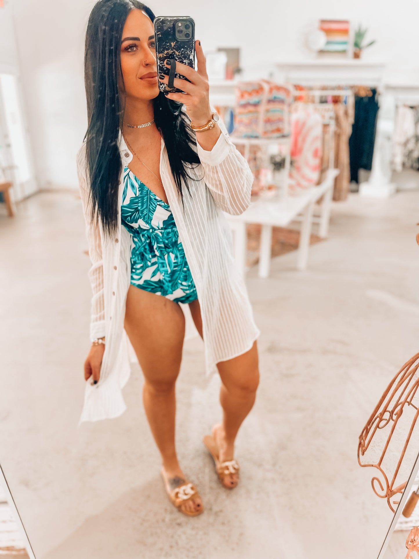 Summer Nights Swimsuit Coverup