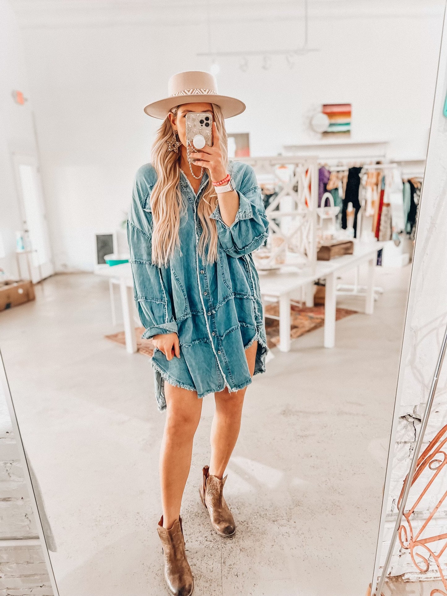 The Dutton Denim Dress