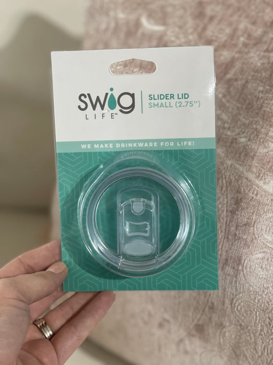 Slider Lid - Clear (Small/Skinny Can Cooler)