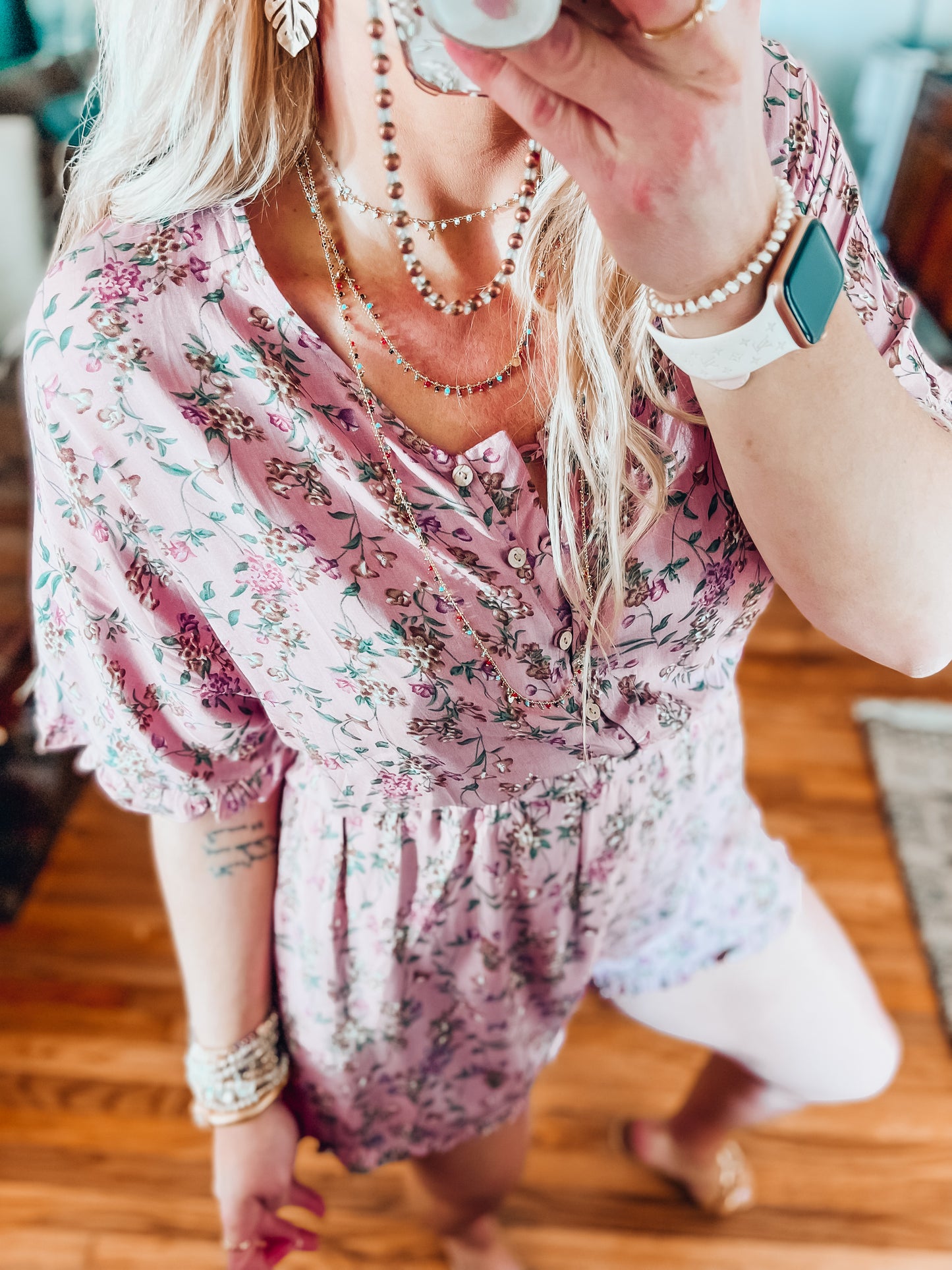 Rae Floral Romper