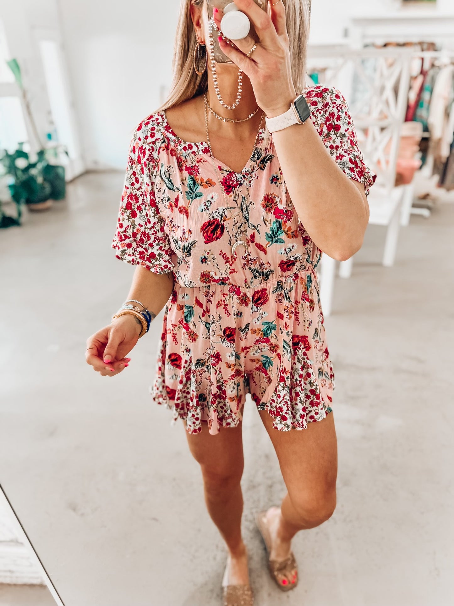 Regan Floral Romper