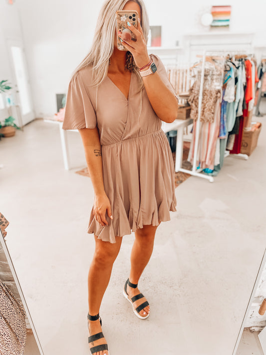 Kate Ruffle Mini Dress