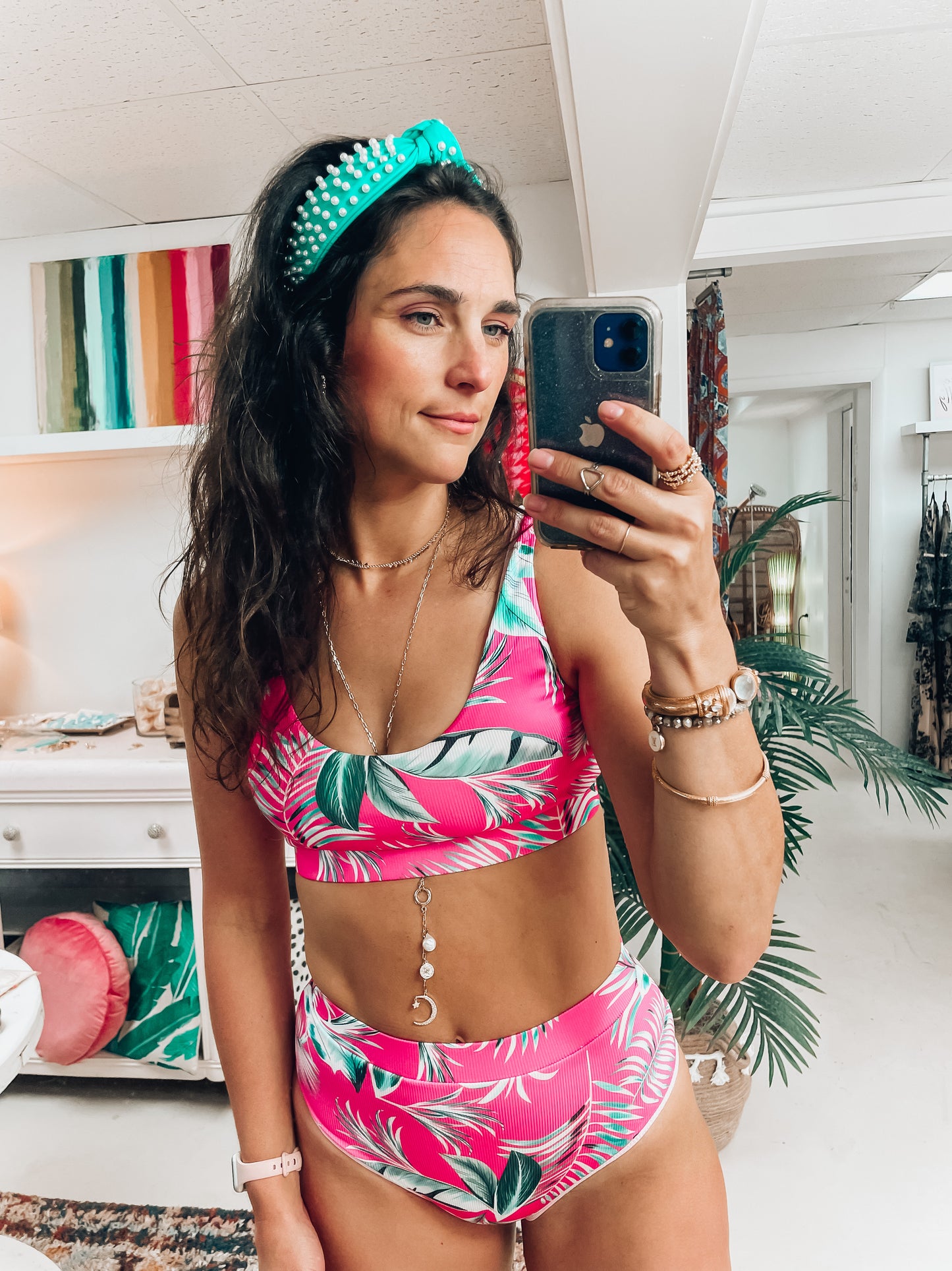 Rose Aloha Swimsuit
