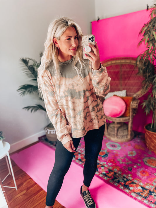 Crazy for you Tie Dye Pullover