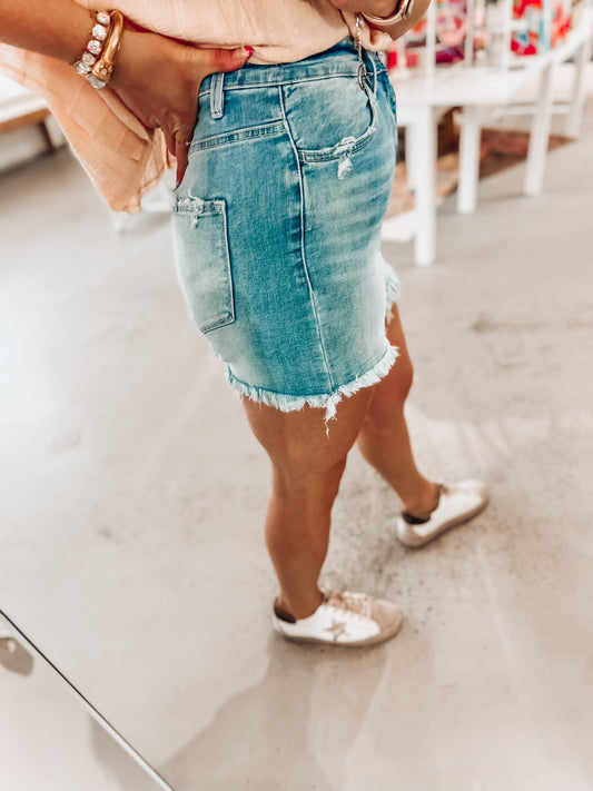 Sienna Denim Shorts