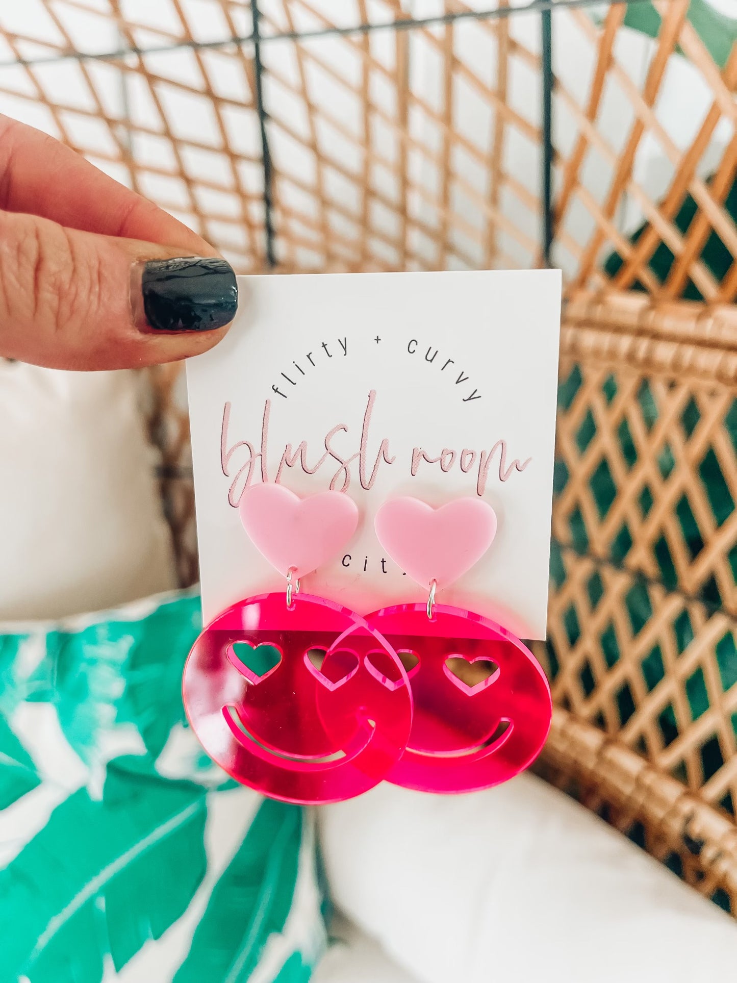 Pink Smiles Earrings