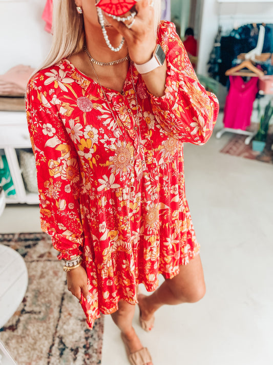 Hallie Floral Dress