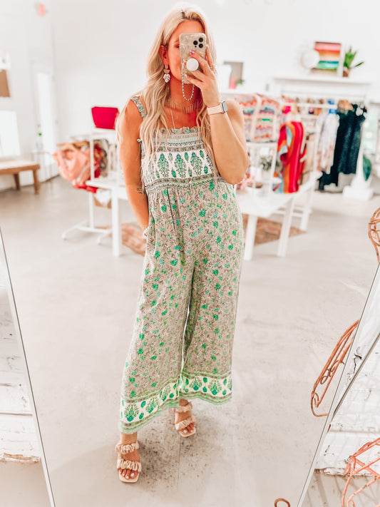 Olivia Floral Jumpsuit