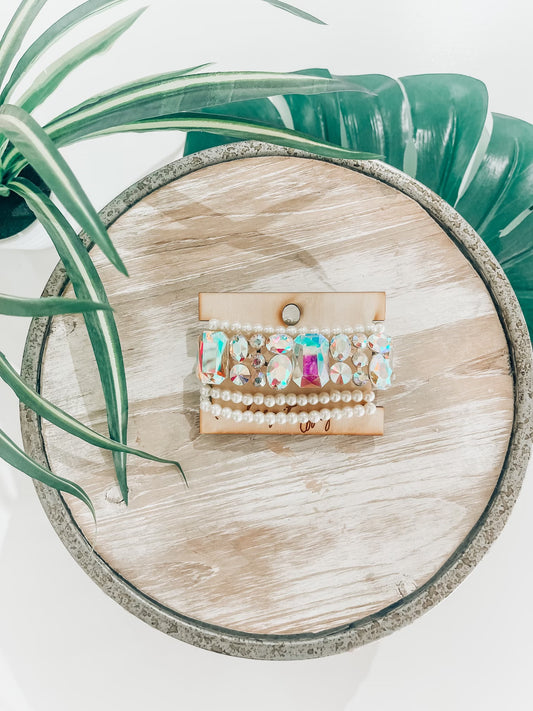 Pearl Bracelet Set