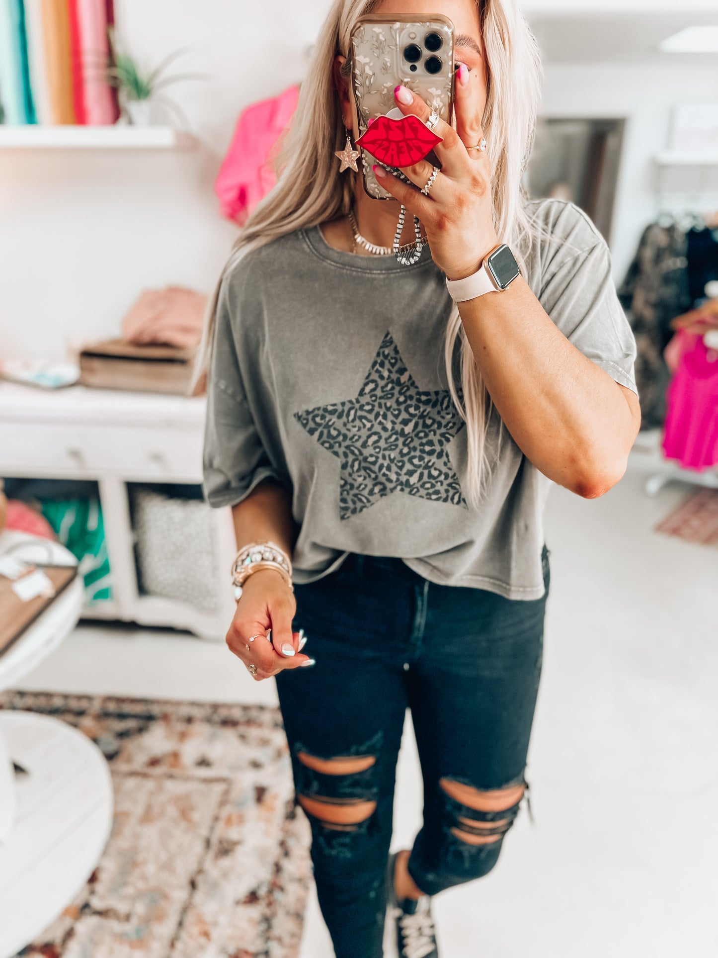 Star night mom crop