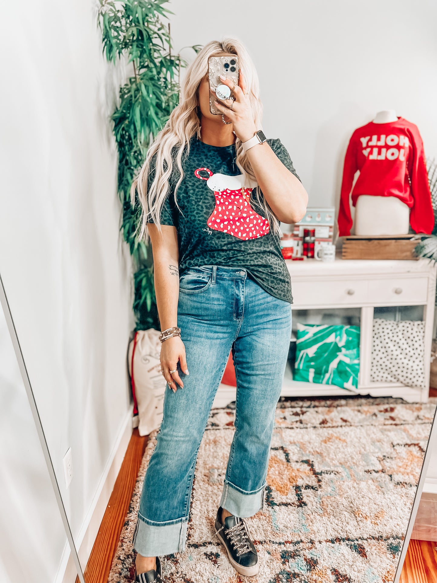 Spotted Stocking Tee