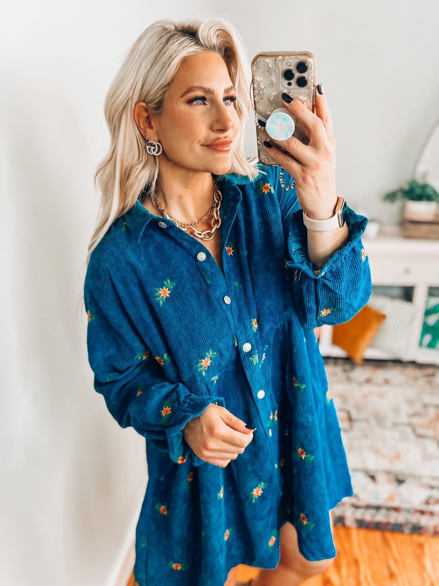 Delilah Sapphire Dress