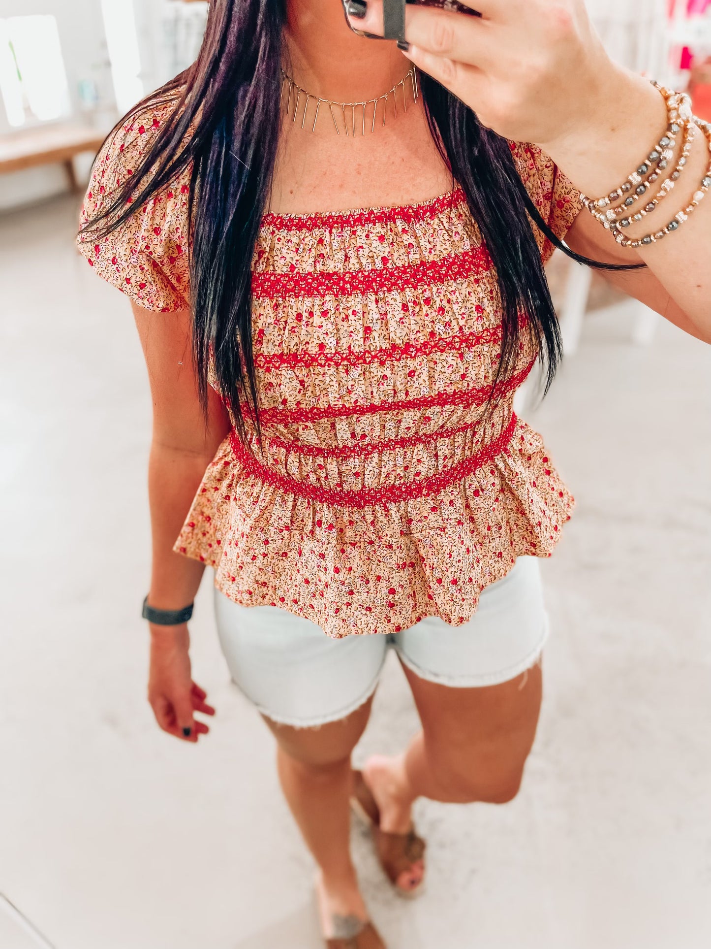 Rossi Smock Top