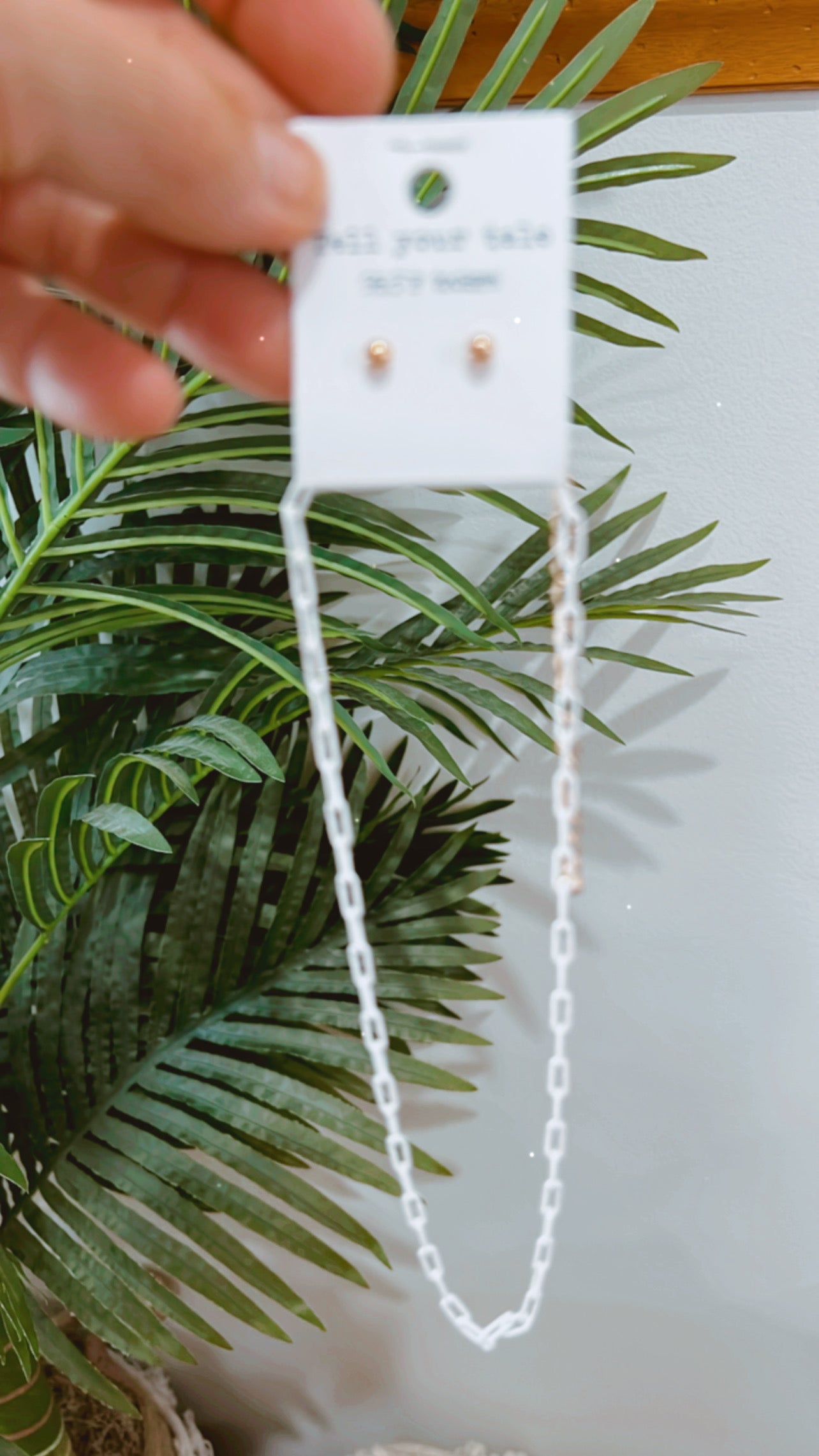 White Paperclip Choker
