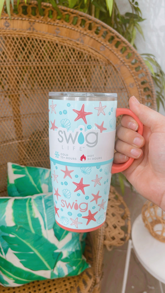 Starfish Skinny Travel Mug