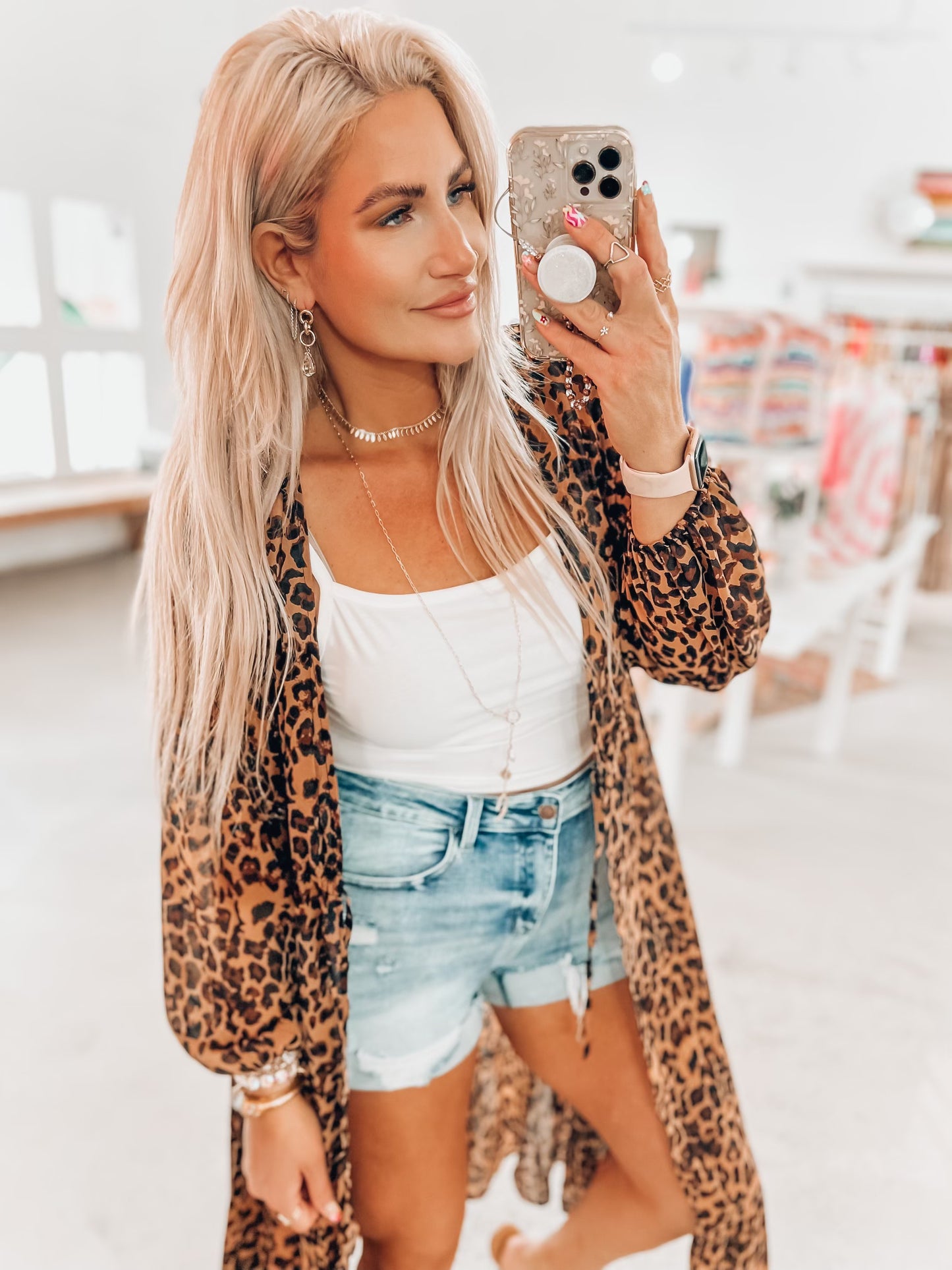 Open Front Beach Kimono