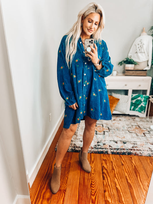 Delilah Sapphire Dress