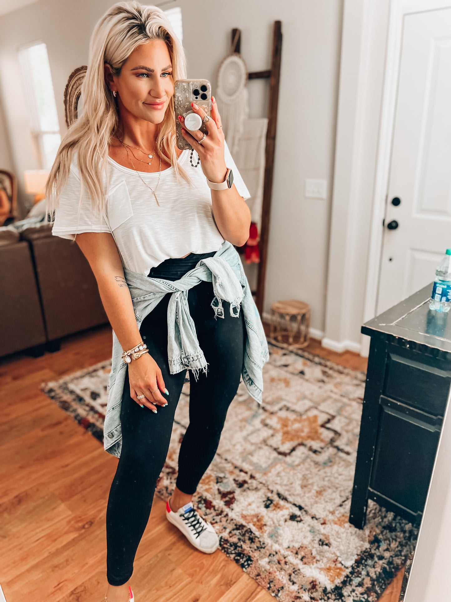 Aspen V Leggings- Black