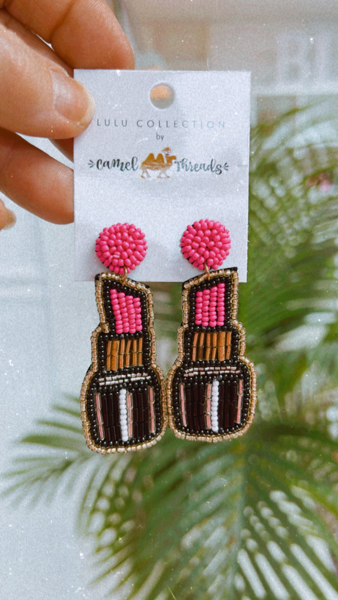 Lippie Beaded Earrings