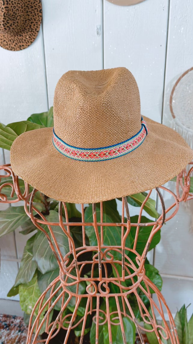 Natasha Fuchsia Trim Hat