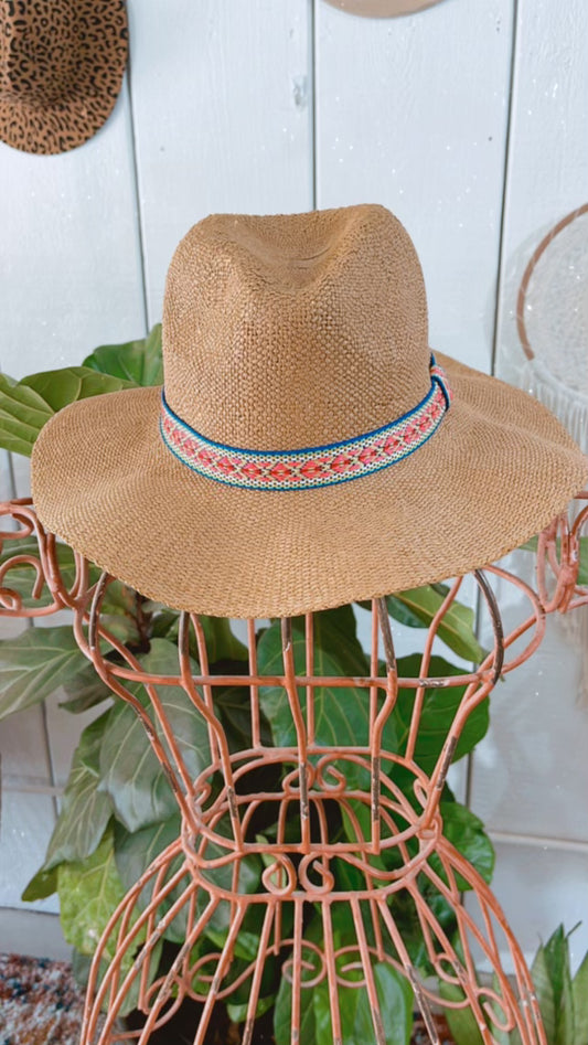Natasha Fuchsia Trim Hat