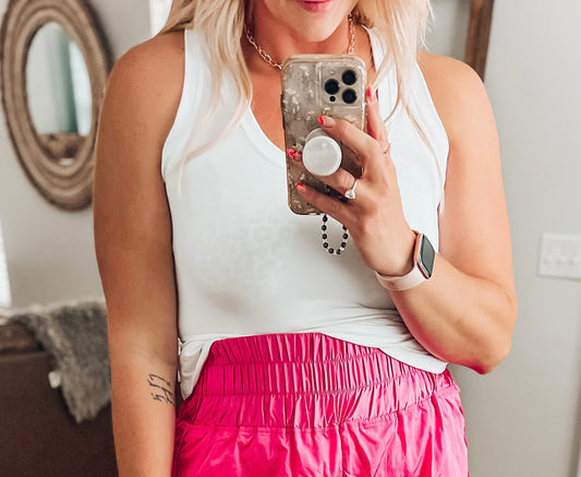 Riley Everyday Tank- White