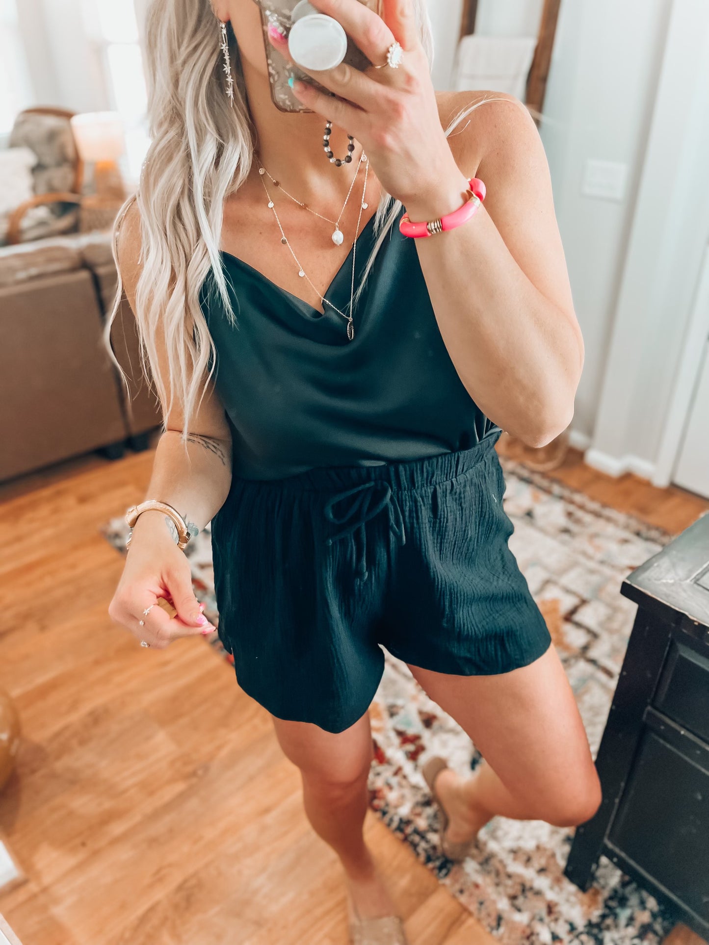 Ryan Black Shorts