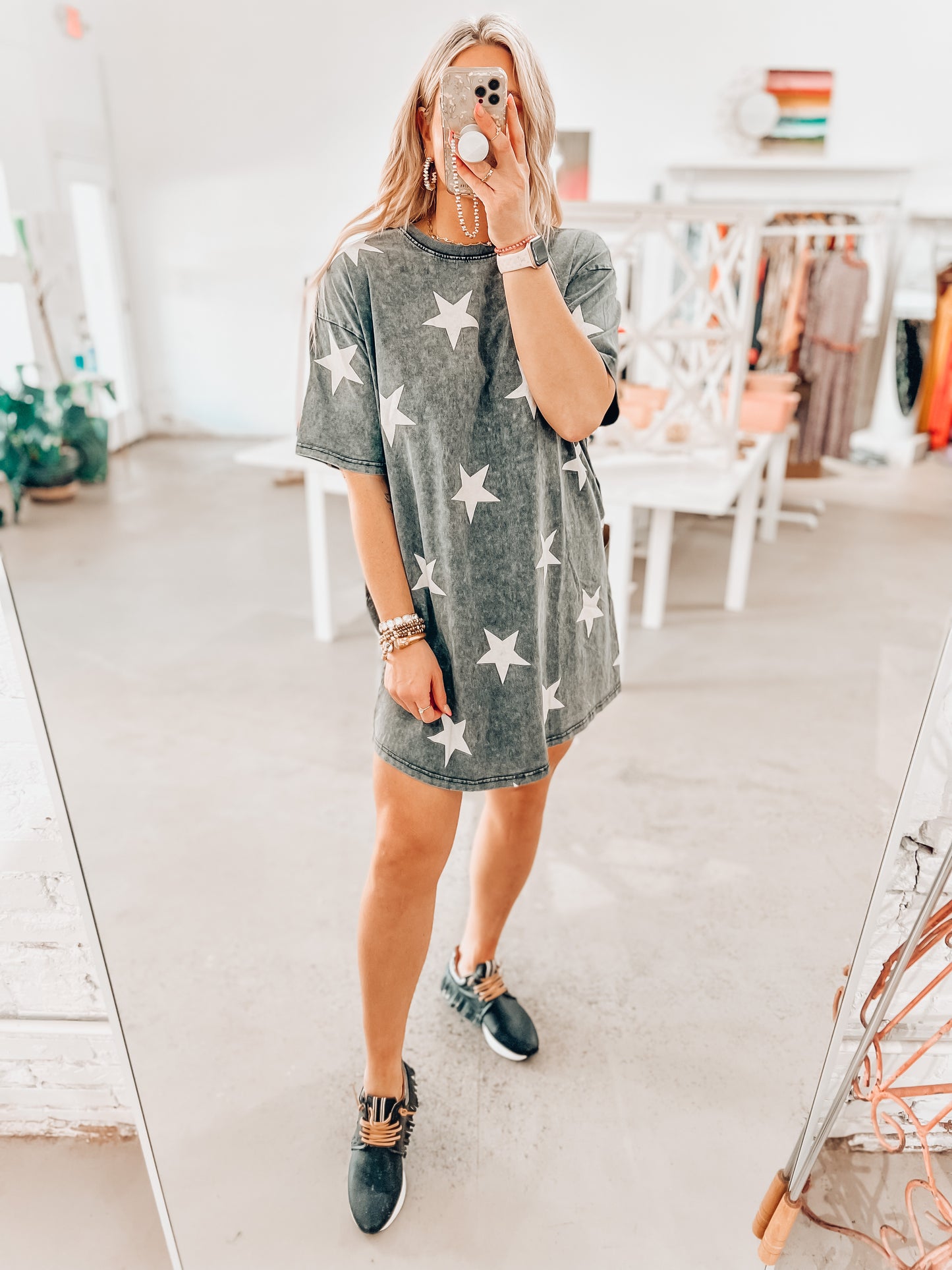 Justina Star Dress
