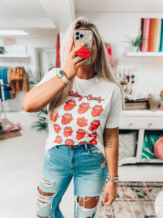 Rolling Stones Clemson Tee