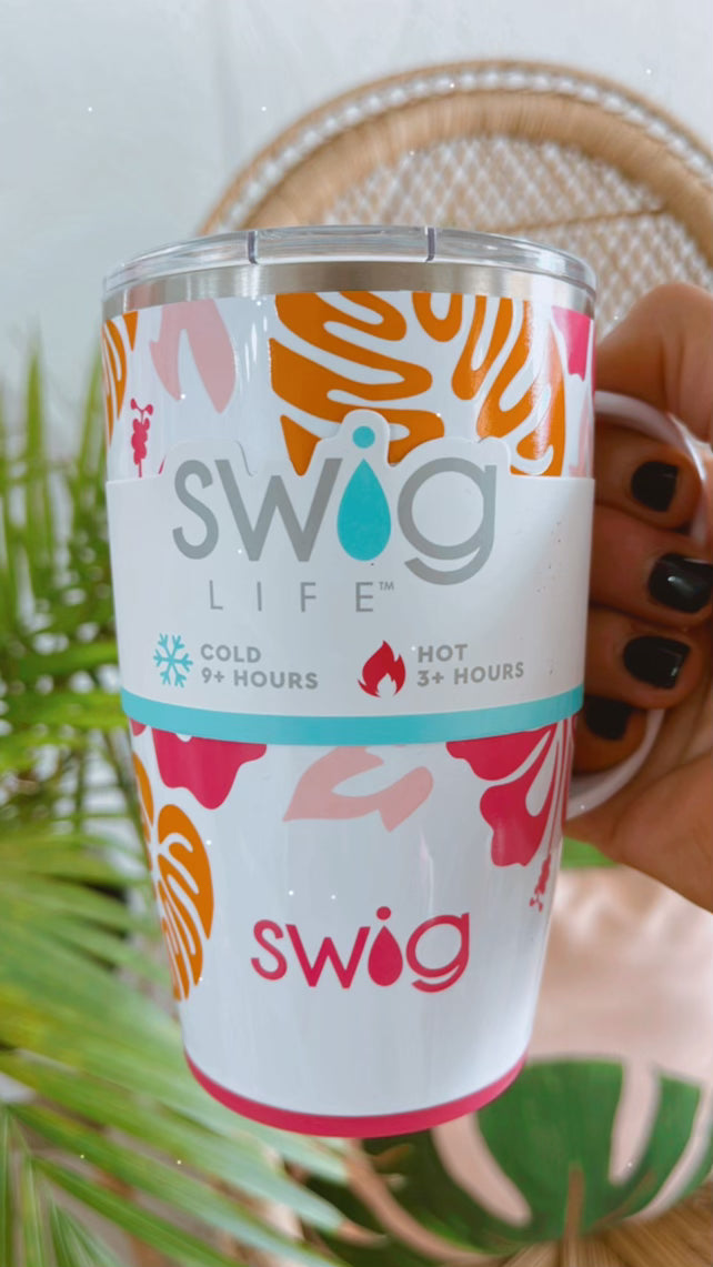Island Bloom Travel Mug