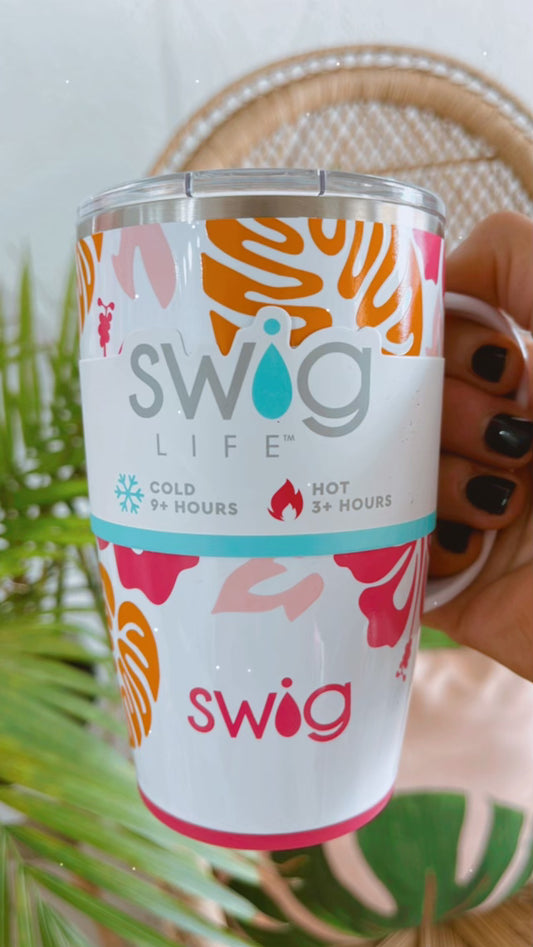 Island Bloom Travel Mug