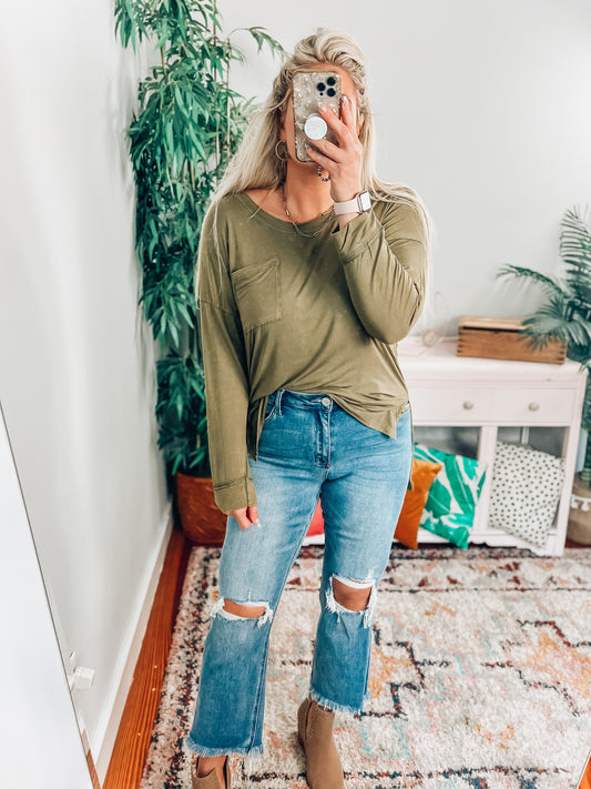 Take Olive Me Top