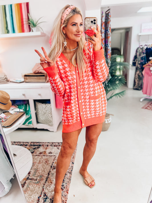 Twiggy Sherbet Cardi Dress