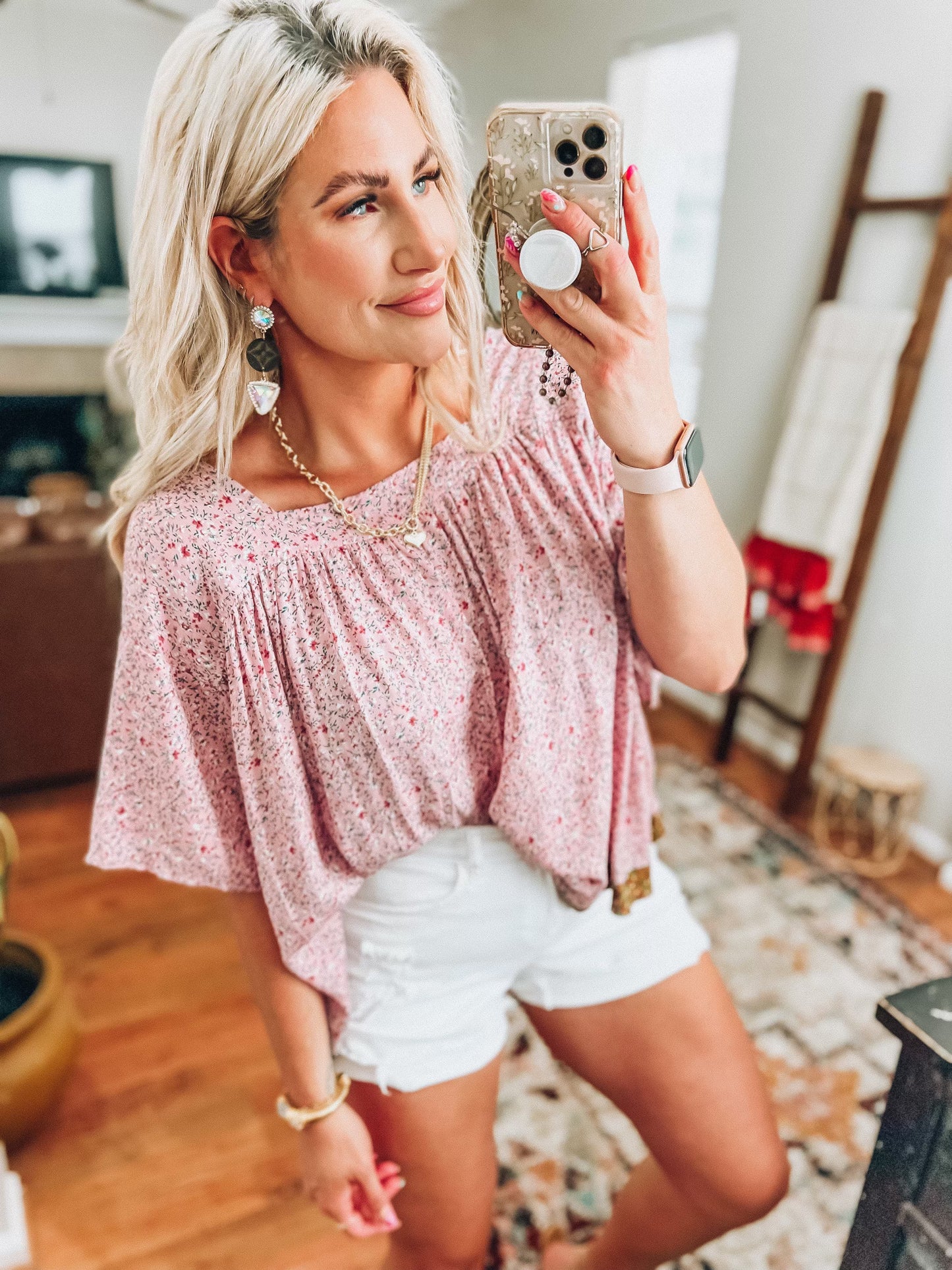 Kayla Floral Top