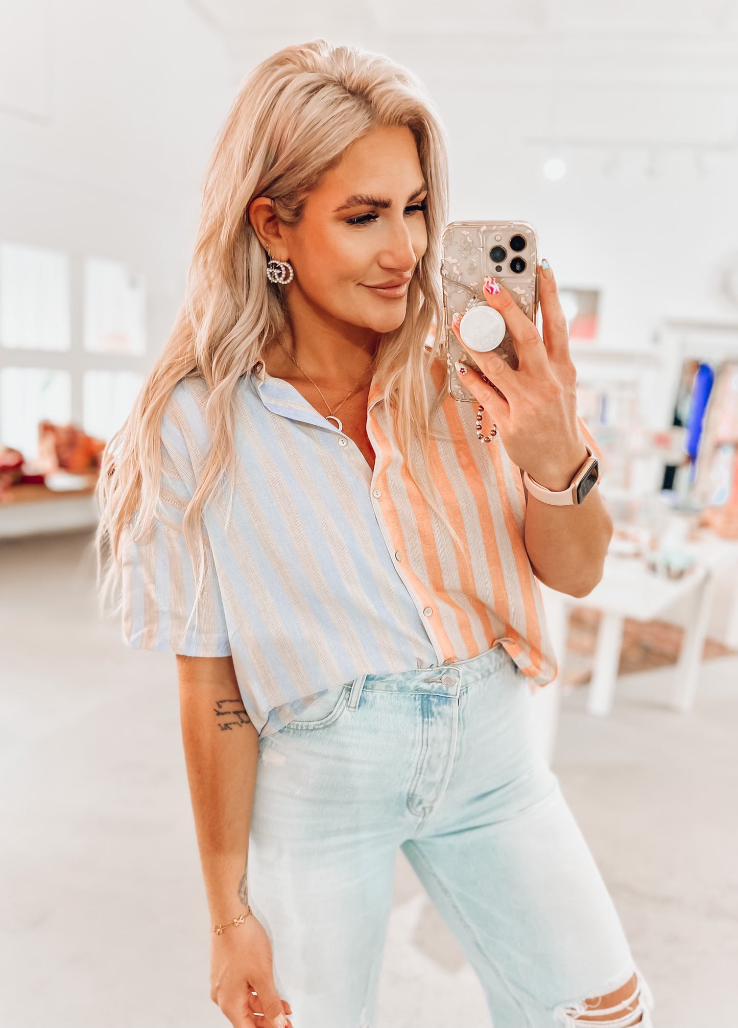 Blair Striped Top