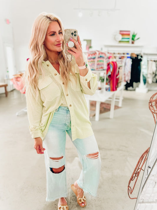 Willow Button Top