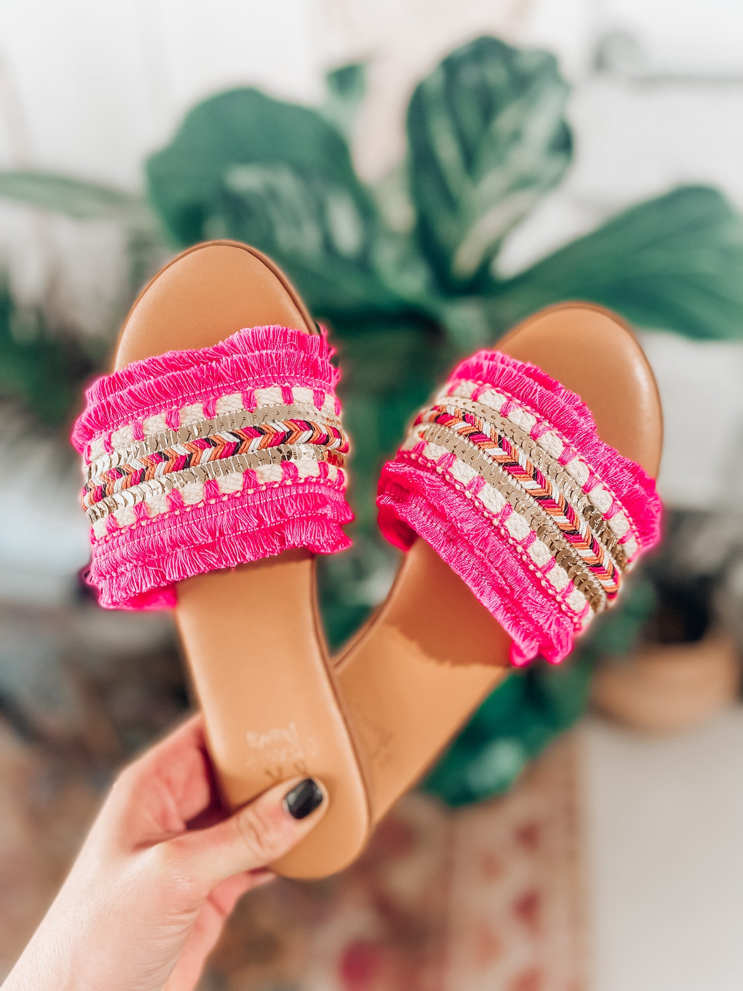 Joy Slides- Pink