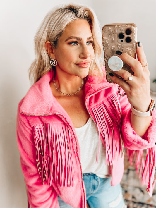 Skylar Fringe Jacket