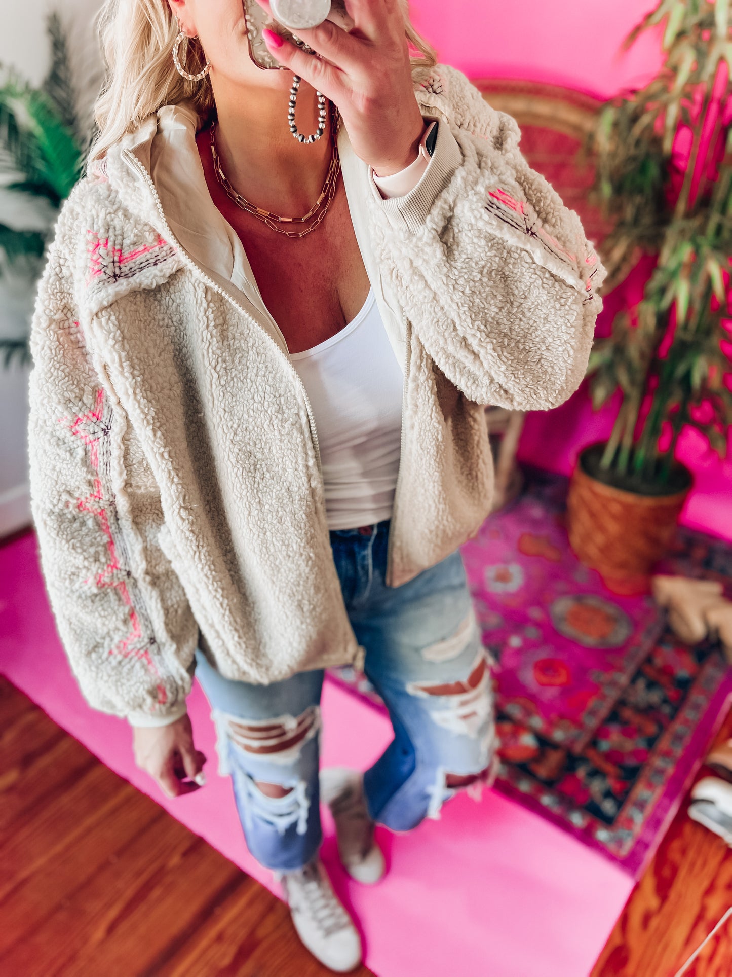 Teddy Love Fur Hoodie