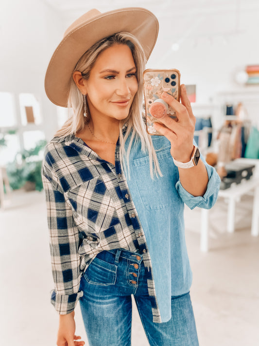 The Blossom Button Down