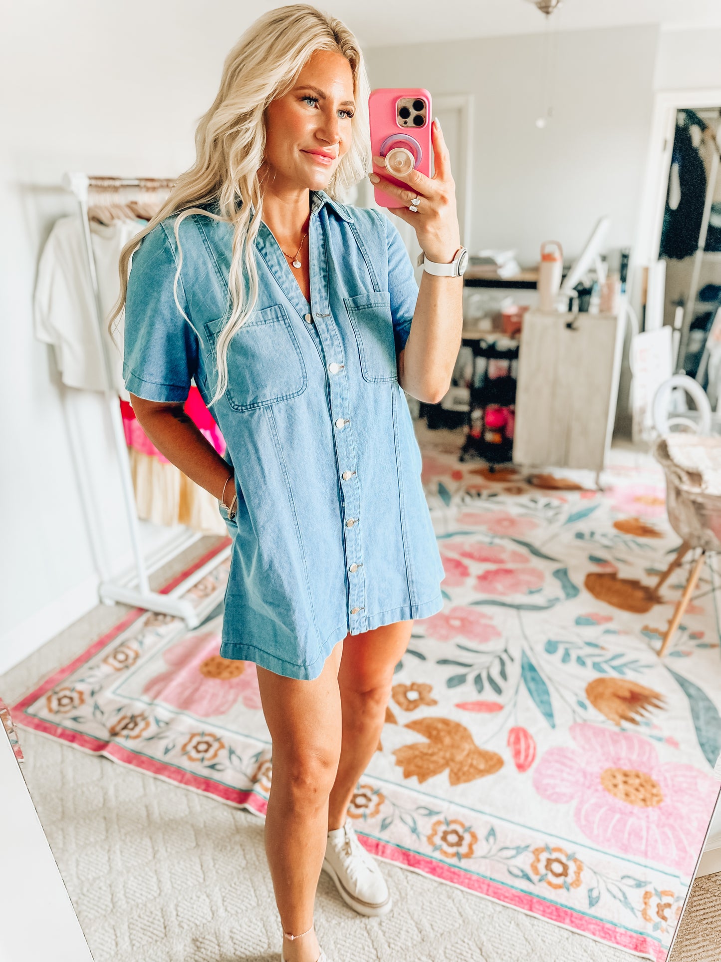 Easy Does It Denim Dress