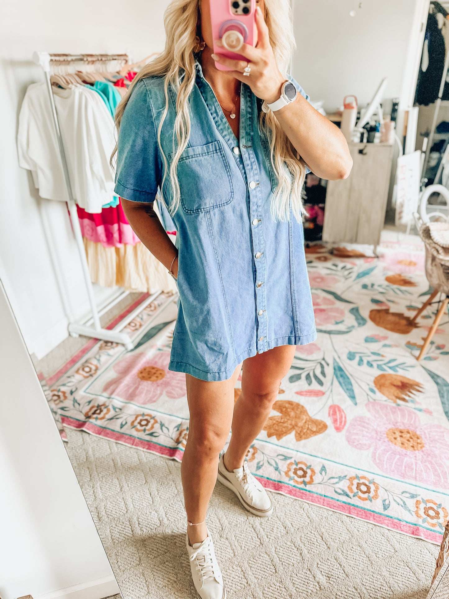Easy Does It Denim Dress