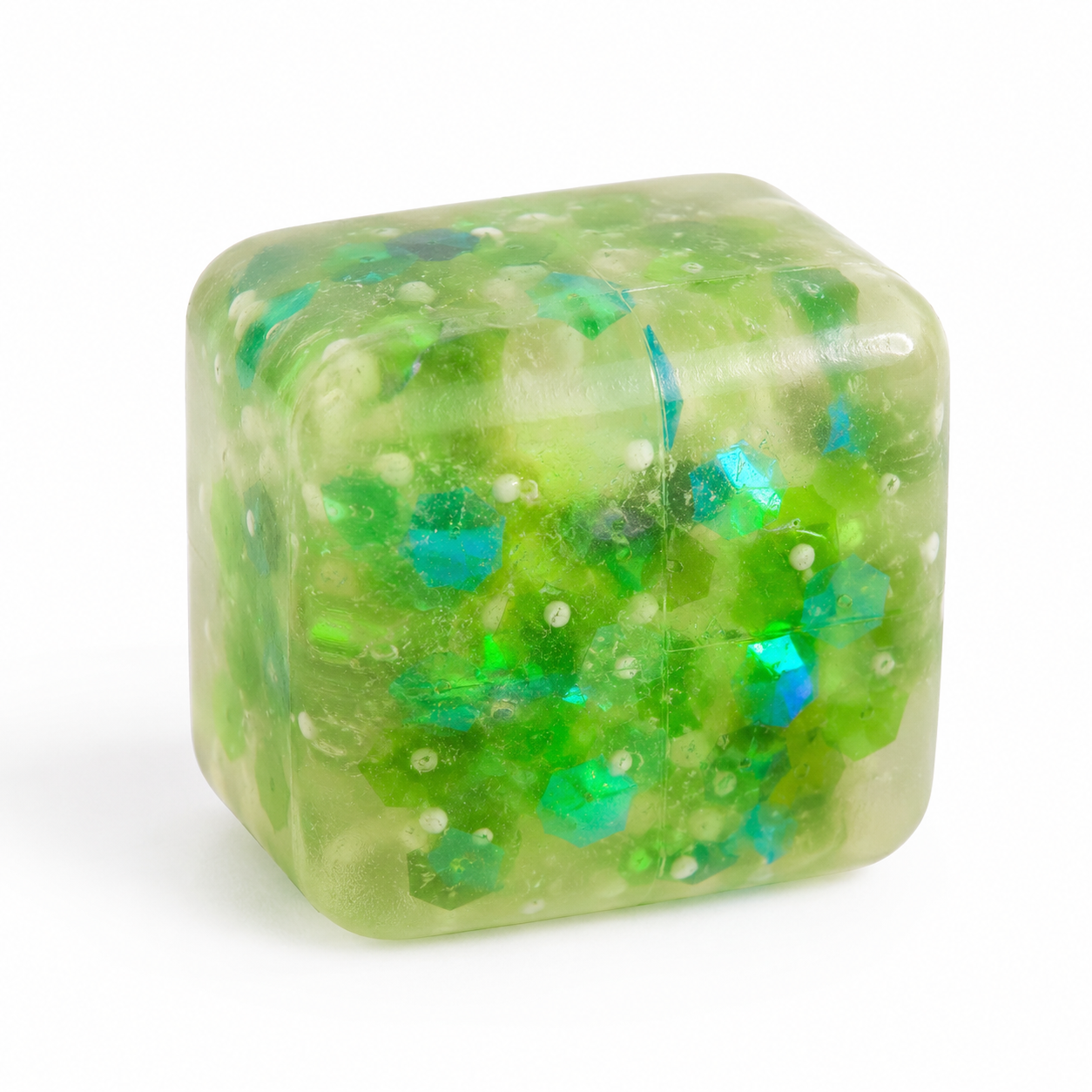 Glitter Ice Cube Squeezy